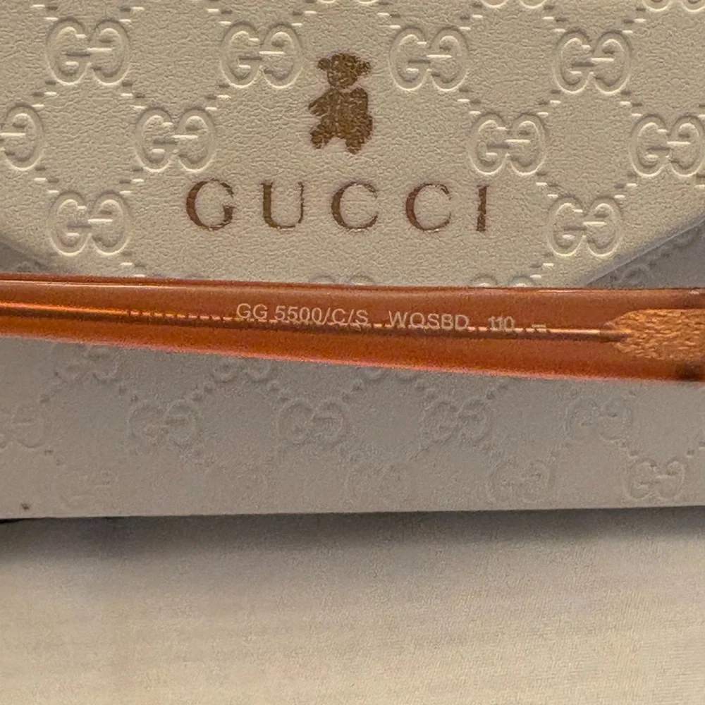Authentic Gucci Kids Blush Aviator Sunglasses